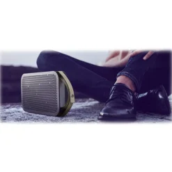 Bang & Olufsen - B&O Play - A2 Active - Stone Grey - Powerful Bluetooth High Quality Speaker with Up to 24 hrs Battery Life - Avvenice