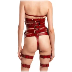 Belarex - Athens Corset - Dark Red - Corset - Lingerie - Luxury Exclusive Collection - Avvenice