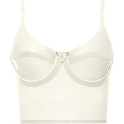 Belarex - L.A. Bralette - White - Bralette - Lingerie - Luxury Exclusive Collection - Avvenice