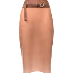 Belarex - L.A. Pencil Skirt - Nude - Skirt - Lingerie - Luxury Exclusive Collection - Avvenice
