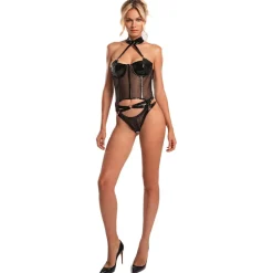 Belarex - London Bustier - Black - Bustier - Lingerie - Luxury Exclusive Collection - Avvenice