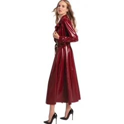 Belarex - Monaco Coat - Dark Red - Coat - Lingerie - Luxury Exclusive Collection - Avvenice