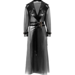 Belarex - Monaco Coat "Emily in Paris" - Grey - Coat - Lingerie - Luxury Exclusive Collection - Avvenice