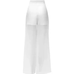 Belarex - Venice Palazzo Trousers - White - Trousers - Lingerie - Luxury Exclusive Collection - Avvenice