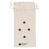 Biofficina Toscana - Organic Cotton Pouch - Small Black - Accessories Line - Organic Vegan Cosmetics - Avvenice