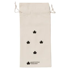 Biofficina Toscana - Organic Cotton Pouch - Small Black - Accessories Line - Organic Vegan Cosmetics - Avvenice