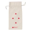 Biofficina Toscana - Organic Cotton Pouch - Small Red - Accessories Line - Organic Vegan Cosmetics - Avvenice