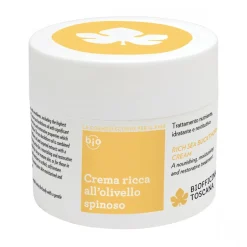 Biofficina Toscana - Rich Sea Buckthorn Cream - Body Line - Organic Vegan Cosmetics - Avvenice