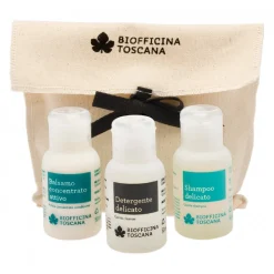 Biofficina Toscana - Travel Sizes - Cleansing Line - Organic Vegan Cosmetics - Avvenice