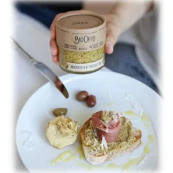 BioOrto - Organic Artichoke Bruschetta - Organic Preserved Foods - 180 g - Avvenice