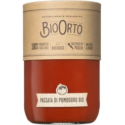 BioOrto - Organic Tomato Puree - Organic Preserved Foods - 1 kg - Avvenice