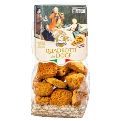 Biscotteria Veneziana - Carmelina Palmisano - Quadrotti del Doge - Walnuts - Venetian Artisan Biscuits - Avvenice