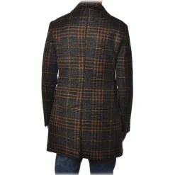 BoB Company - 3/4 Coat in Technical Fabric - Blue - Jacket - Made in Italy - Luxury Exclusive Collection - Avvenice