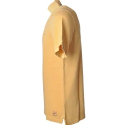 BoB Company - Polo Shirt with Short Sleeves and Print Detail - Yellow - T-Shirt - Made in Italy - Luxury Exclusive Collection - Avvenice