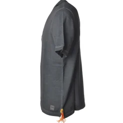 BoB Company - Short Sleeve Polo Shirt with Bead Embroideries - Blue - T-Shirt - Made in Italy - Luxury Exclusive Collection - Avvenice