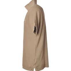 BoB Company - Short Sleeves Polo Shirt with Print - Sand - T-Shirt - Made in Italy - Luxury Exclusive Collection - Avvenice