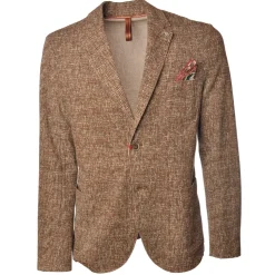 BoB Company - Single-Breasted Model Jacket with Two Buttons - Rust - Jacket - Made in Italy - Luxury Exclusive Collection - Avvenice