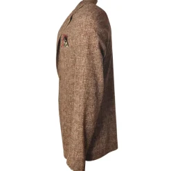 BoB Company - Single-Breasted Model Jacket with Two Buttons - Rust - Jacket - Made in Italy - Luxury Exclusive Collection - Avvenice