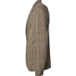 BoB Company - Single-Breasted Jacket in Textured Fabric - Beige - Jacket - Made in Italy - Luxury Exclusive Collection - Avvenice