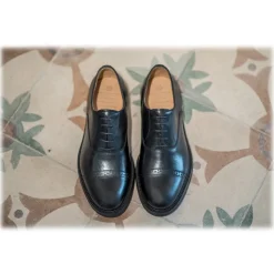 Bottega Senatore - Arcario - Oxford - Francesina - Italian Handmade Man Shoes - High Quality Leather Shoes - Avvenice