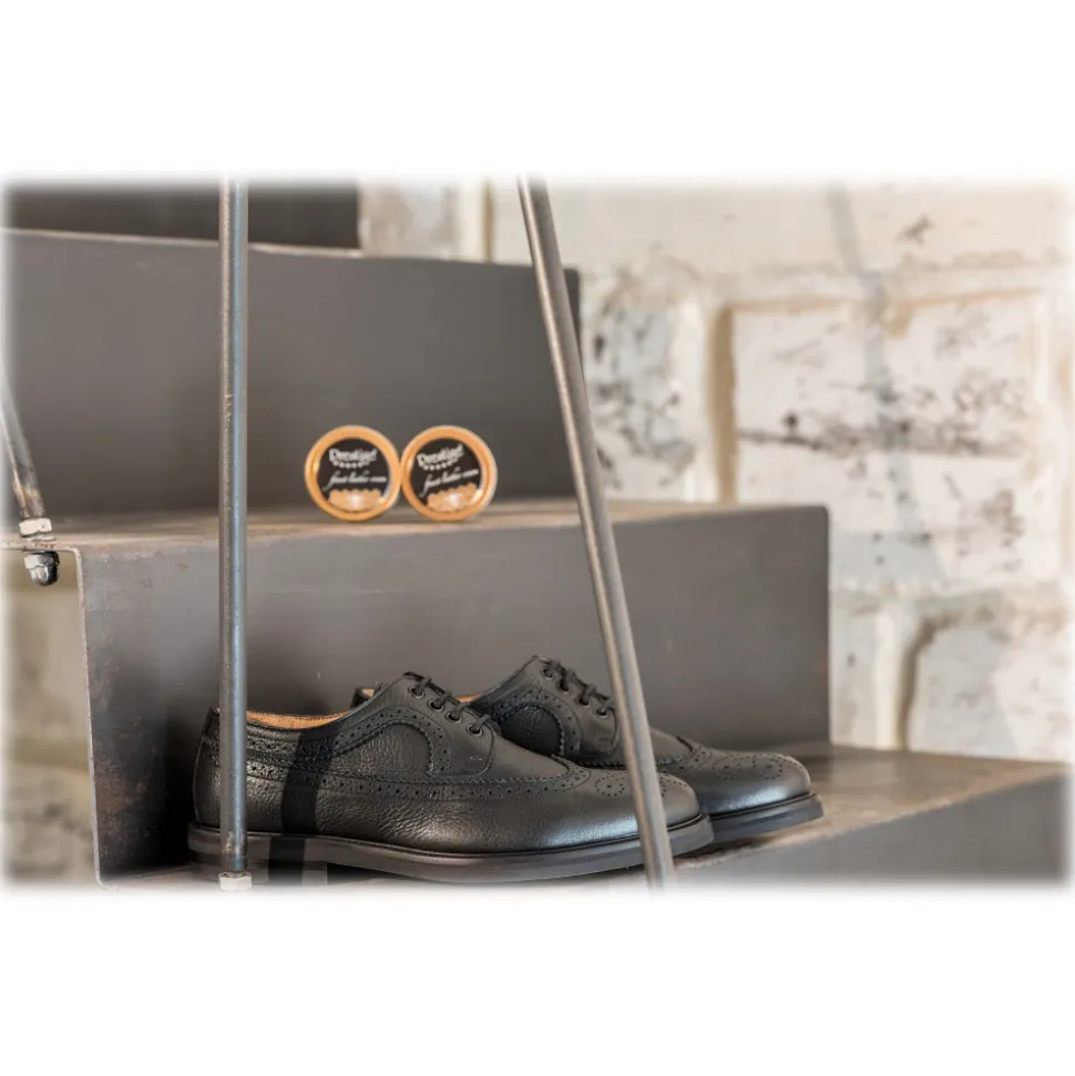 Bottega Senatore - Blandio - Derby - Italian Handmade Man Shoes - High Quality Leather Shoes - Avvenice