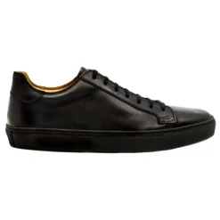 Bottega Senatore - Carulo - Sneakers - Black - Italian Handmade Man Shoes - High Quality Leather Shoes - Avvenice