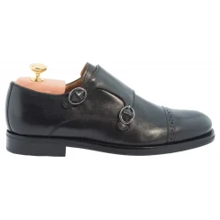 Bottega Senatore - Daulo - Double Monk Straps - Italian Handmade Man Shoes - High Quality Leather Shoes - Avvenice