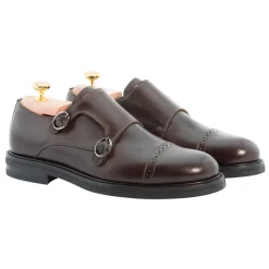Bottega Senatore - Didio - Double Monk Straps - Italian Handmade Man Shoes - High Quality Leather Shoes - Avvenice
