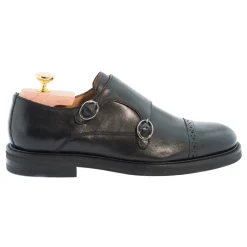 Bottega Senatore - Duilio - Double Monk Straps - Italian Handmade Man Shoes - High Quality Leather Shoes - Avvenice