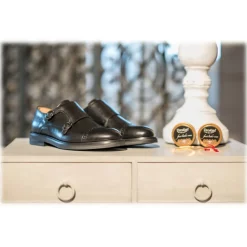 Bottega Senatore - Duilio - Double Monk Straps - Italian Handmade Man Shoes - High Quality Leather Shoes - Avvenice