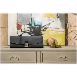 Bottega Senatore - Romano - Italian Artisan Brief Case - High Quality Leather Bag - Avvenice