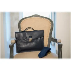 Bottega Senatore - Rufino - Italian Artisan Brief Case - High Quality Leather Bag - Avvenice