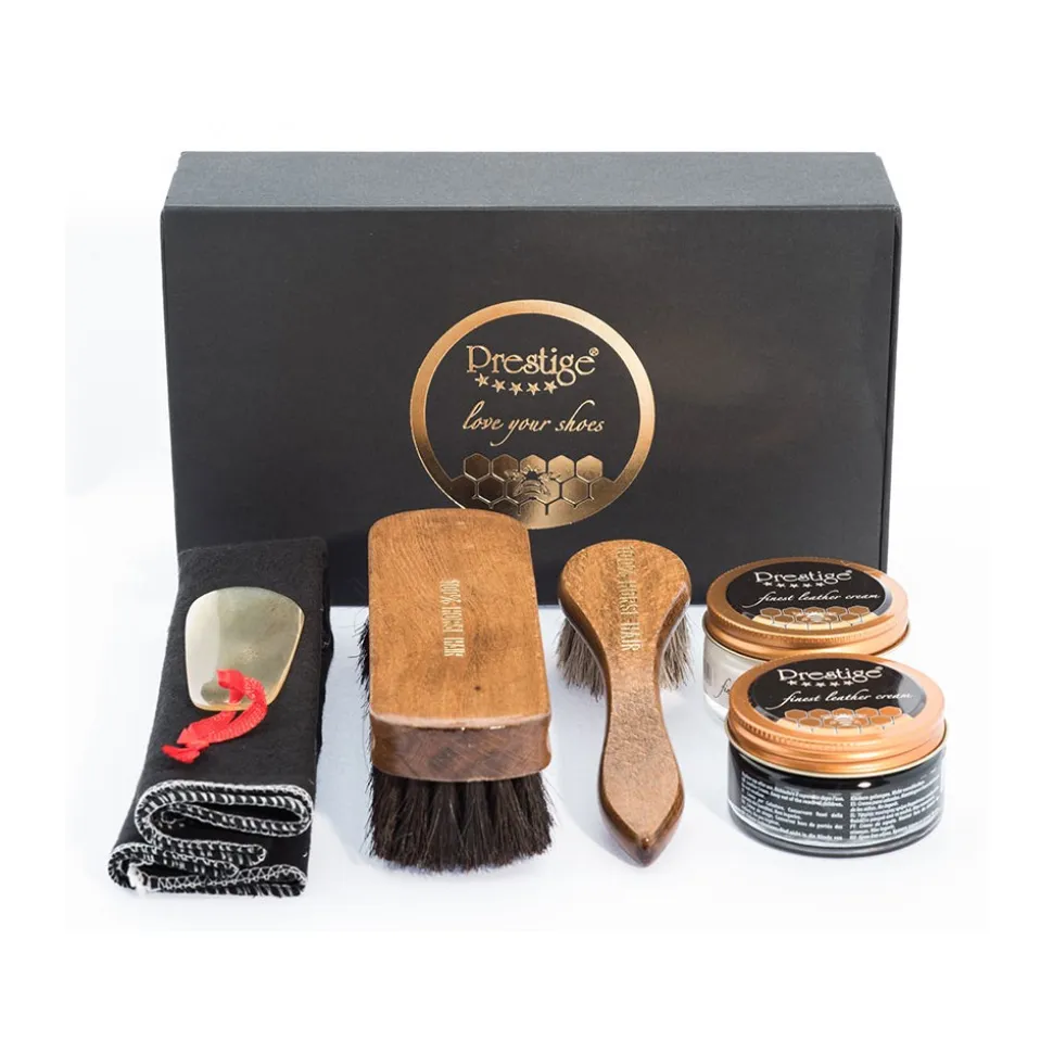 Bottega Senatore - Shoe Care Kit - Prestige - Italian Handmade Man Shoes - High Quality Leather Shoes - Avvenice