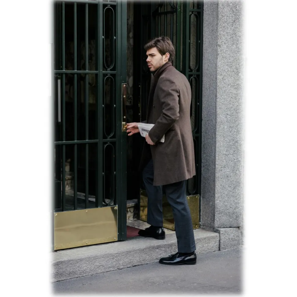 Bottega Senatore - Vanio - Mocassino - Black - Italian Handmade Man Shoes - High Quality Leather Shoes - Avvenice