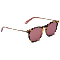 Bottega Veneta - Acetate and Metal Classic Sunglasses - Havana - Sunglasses - Bottega Veneta Eyewear - Avvenice