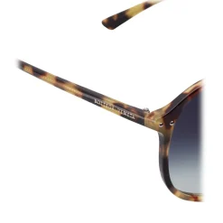 Bottega Veneta - Acetate Aviator Classic Sunglasses - Brown Havana - Sunglasses - Bottega Veneta Eyewear - Avvenice