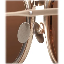 Bottega Veneta - Acetate Cat Eye Sunglasses - Transparent Light Honey - Sunglasses - Bottega Veneta Eyewear - Avvenice