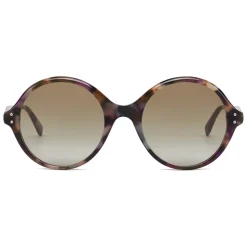 Bottega Veneta - Acetate Round Sunglasses - Multicolor - Sunglasses - Bottega Veneta Eyewear - Avvenice