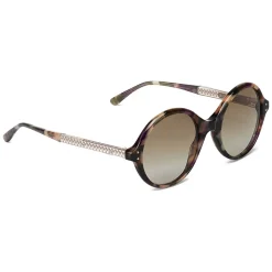 Bottega Veneta - Acetate Round Sunglasses - Multicolor - Sunglasses - Bottega Veneta Eyewear - Avvenice
