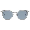 Bottega Veneta - Acetate Round Sunglasses - Crystal Silver - Sunglasses - Bottega Veneta Eyewear - Avvenice