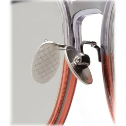 Bottega Veneta - Acetate Round Sunglasses - Grey Transparent - Sunglasses - Bottega Veneta Eyewear - Avvenice