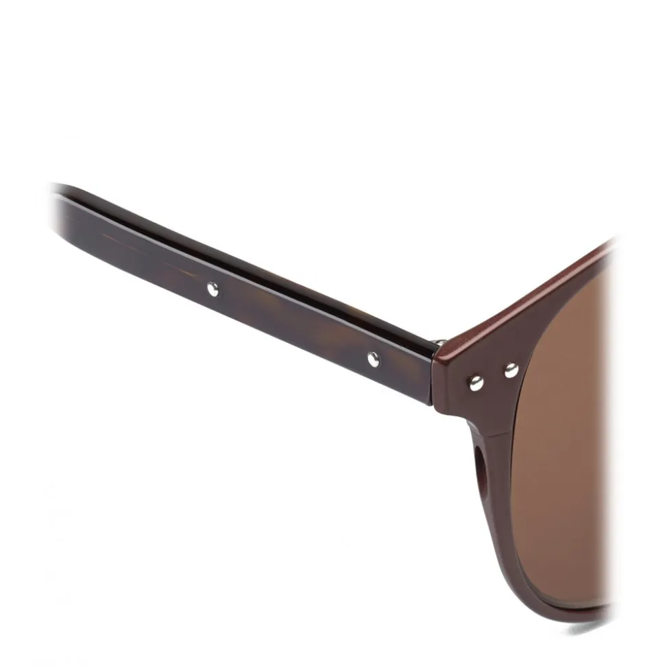Bottega Veneta - Alluminium Aviator Sunglasses - Brown Havana - Sunglasses - Bottega Veneta Eyewear - Avvenice
