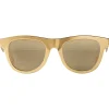 Bottega Veneta - Aluminium Classic D-Frame Sunglasses - Gold Brown - Sunglasses - Bottega Veneta Eyewear - Avvenice