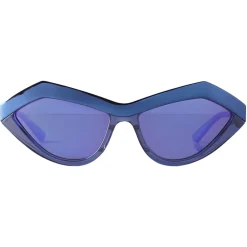 Bottega Veneta - Angular Cat-Eye Sunglasses - Blue Violet - Sunglasses - Bottega Veneta Eyewear - Avvenice