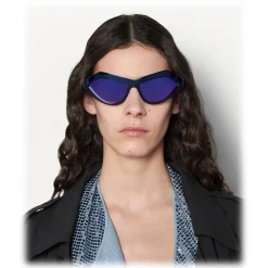 Bottega Veneta - Angular Cat-Eye Sunglasses - Blue Violet - Sunglasses - Bottega Veneta Eyewear - Avvenice