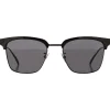 Bottega Veneta - Clubmaster Sunglasses - Black Grey - Sunglasses - Bottega Veneta Eyewear - Avvenice