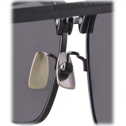 Bottega Veneta - Clubmaster Sunglasses - Black Grey - Sunglasses - Bottega Veneta Eyewear - Avvenice