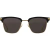 Bottega Veneta - Clubmaster Sunglasses - Black Gold - Sunglasses - Bottega Veneta Eyewear - Avvenice