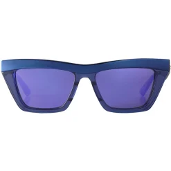 Bottega Veneta - D-Frame Sunglasses - Blue Violet - - Avvenice