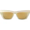 Bottega Veneta - D-Frame Sunglasses - Champagne Gold - Sunglasses - Bottega Veneta Eyewear - Avvenice